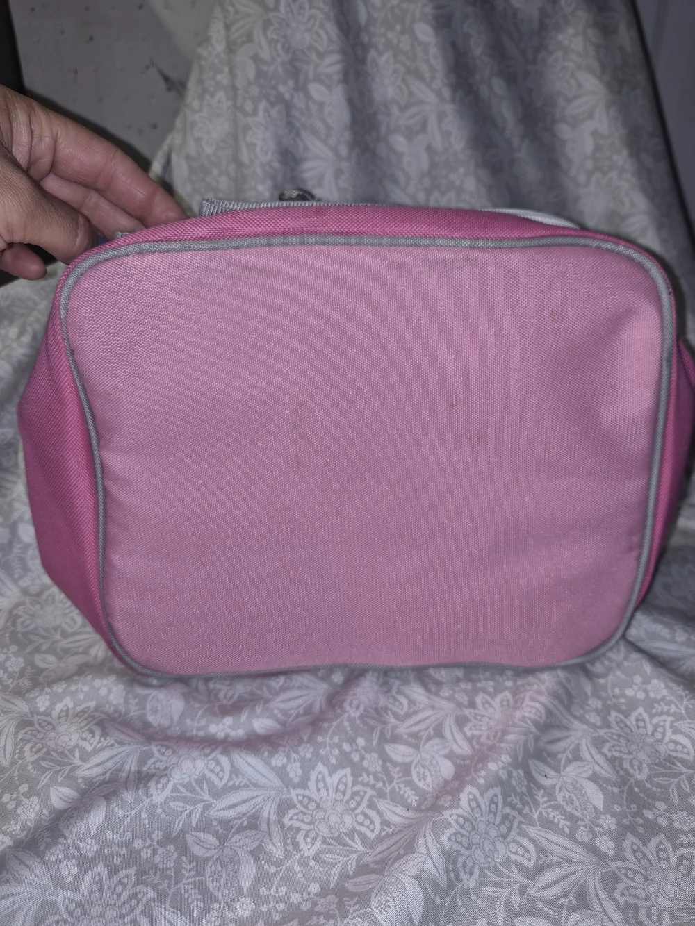 Pink Insulated Fridge Pak Lunch Bag